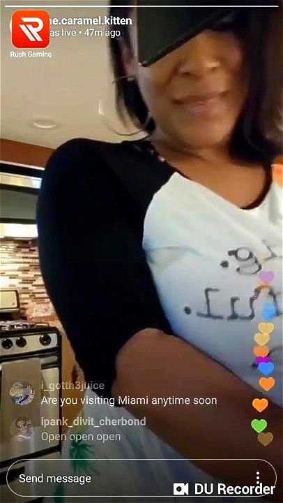 caramel kitten live porn