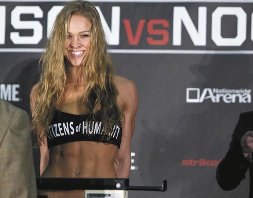 david knoche add ronda rousey looking sexy photo