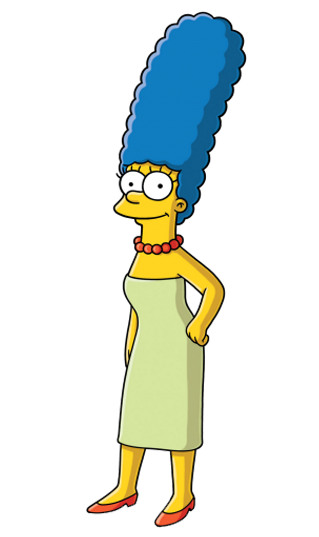 cyndi bennett recommends marge simpson with her hair down pic