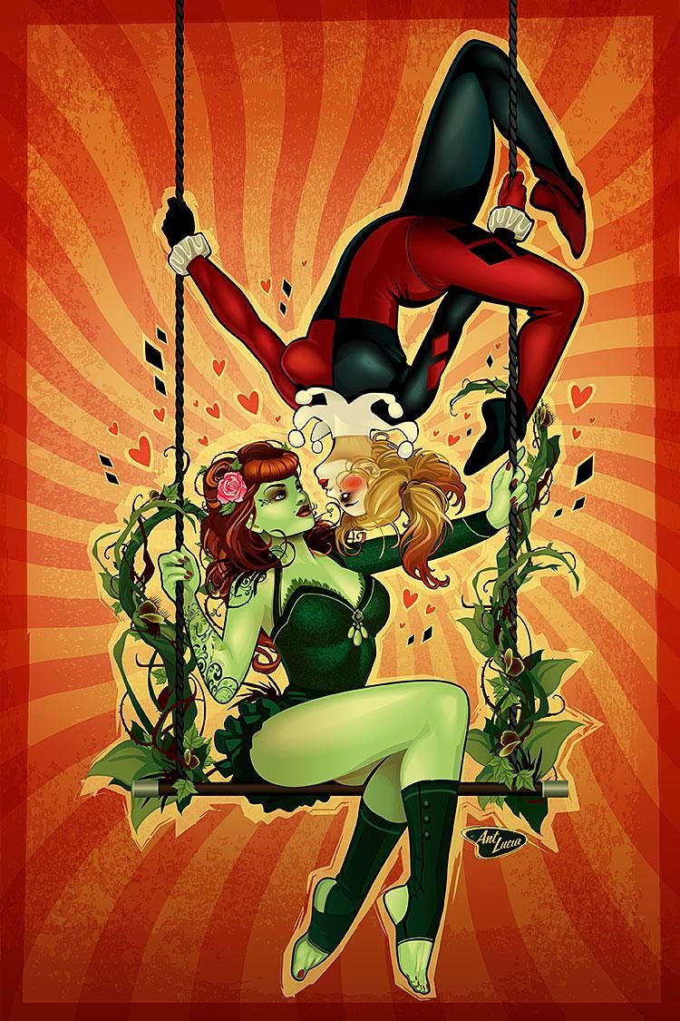 barrie wheeler recommends Harley Quinn And Poison Ivy Sex Comic