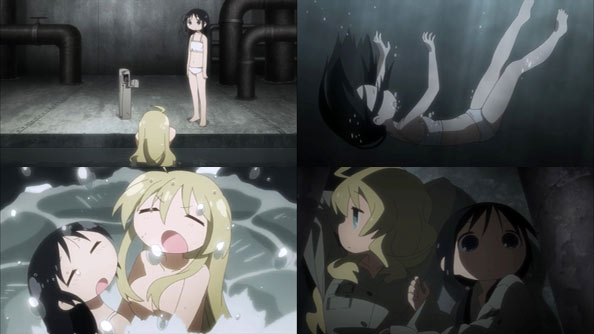 Best of Anime girls skinny dipping