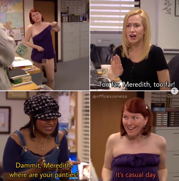 Best of Meredith the office nude