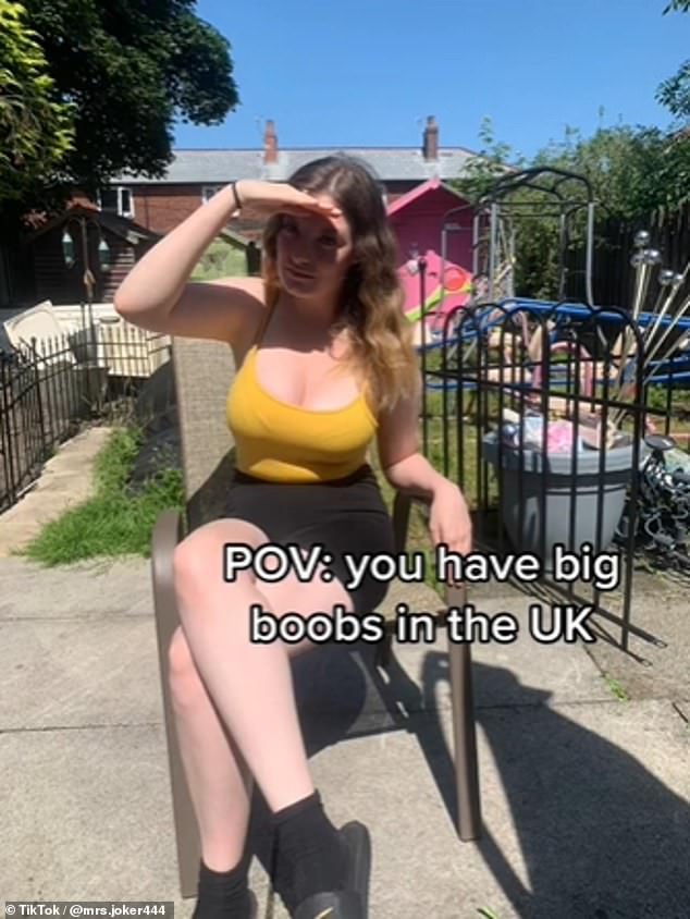 bobbie broyles recommends big tits loose shirt pic