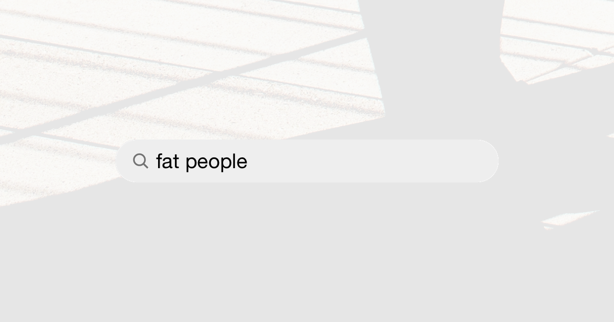 aaron hambly recommends fat people nacked pic