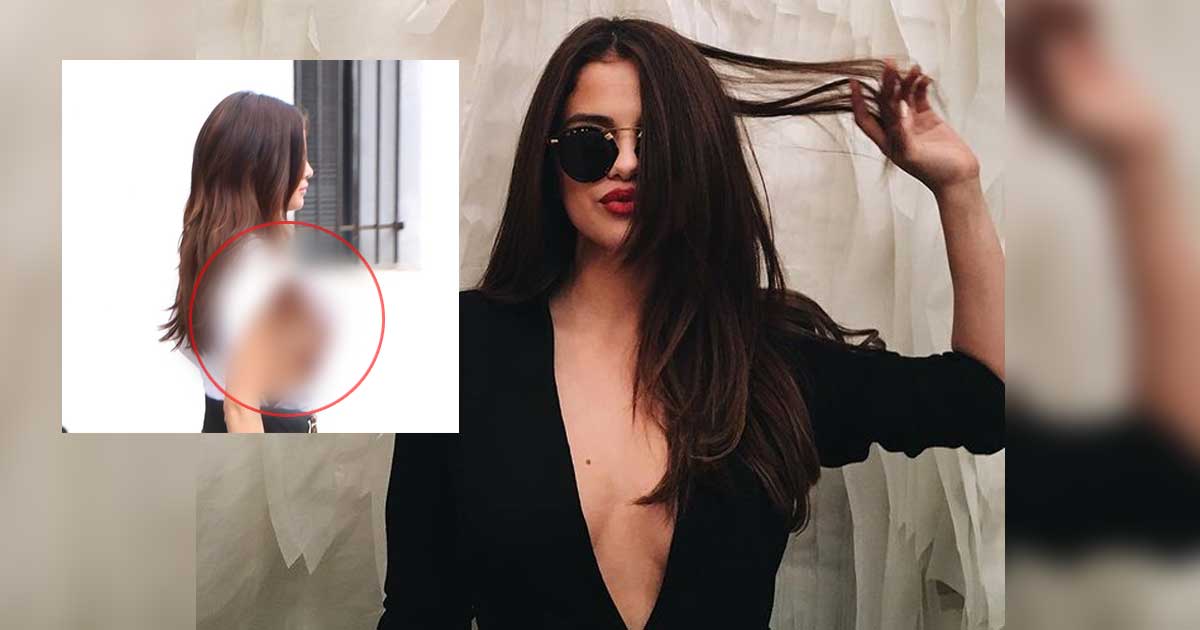 booker burton share selena gomez side nipple photos