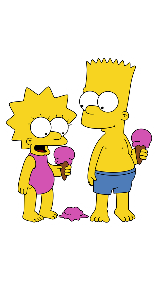 derek dai recommends bart and lisa simpson cartoon porn pic