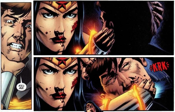 danica buenaventura recommends wonder woman neck snap pic