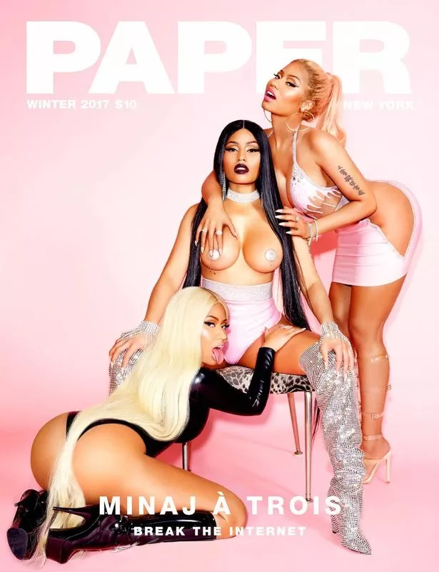 betty broome recommends nicki minaj bare tits pic