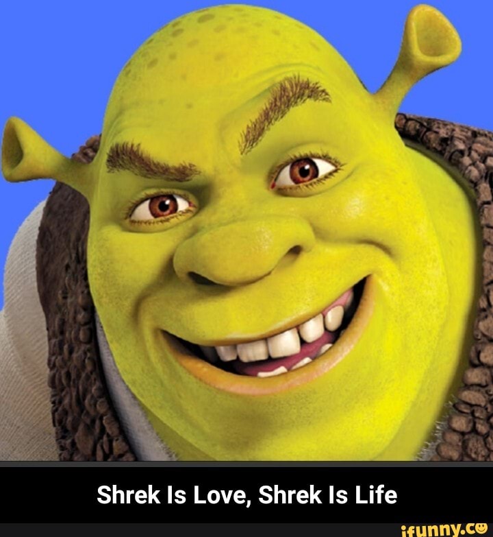 bienvenido briones add shrek is life meme photo