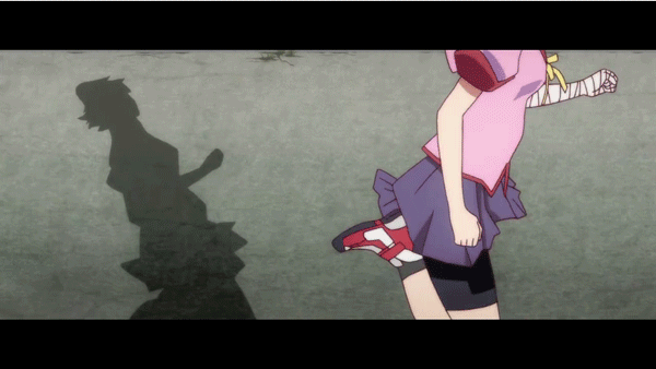 Best of Anime girl run gif