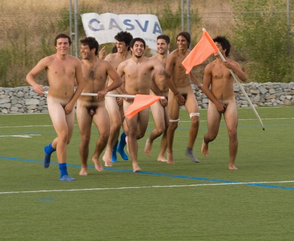 diane neve add naked men playing soccer photo