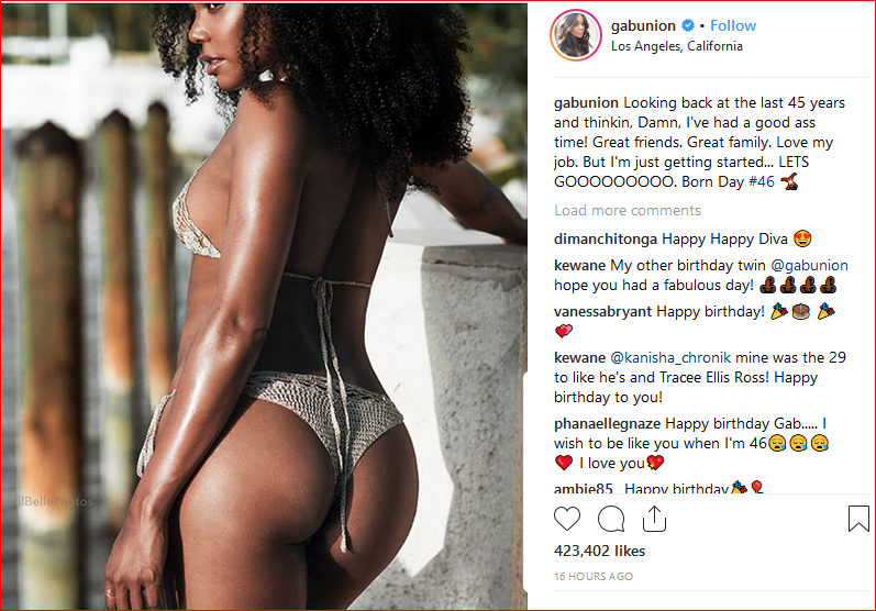 dolores kern recommends gabrielle union ass pic