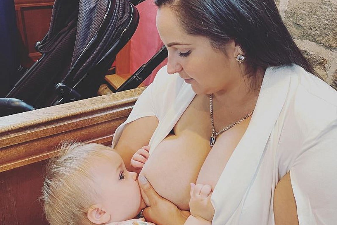 Best of Big tits breast feeding