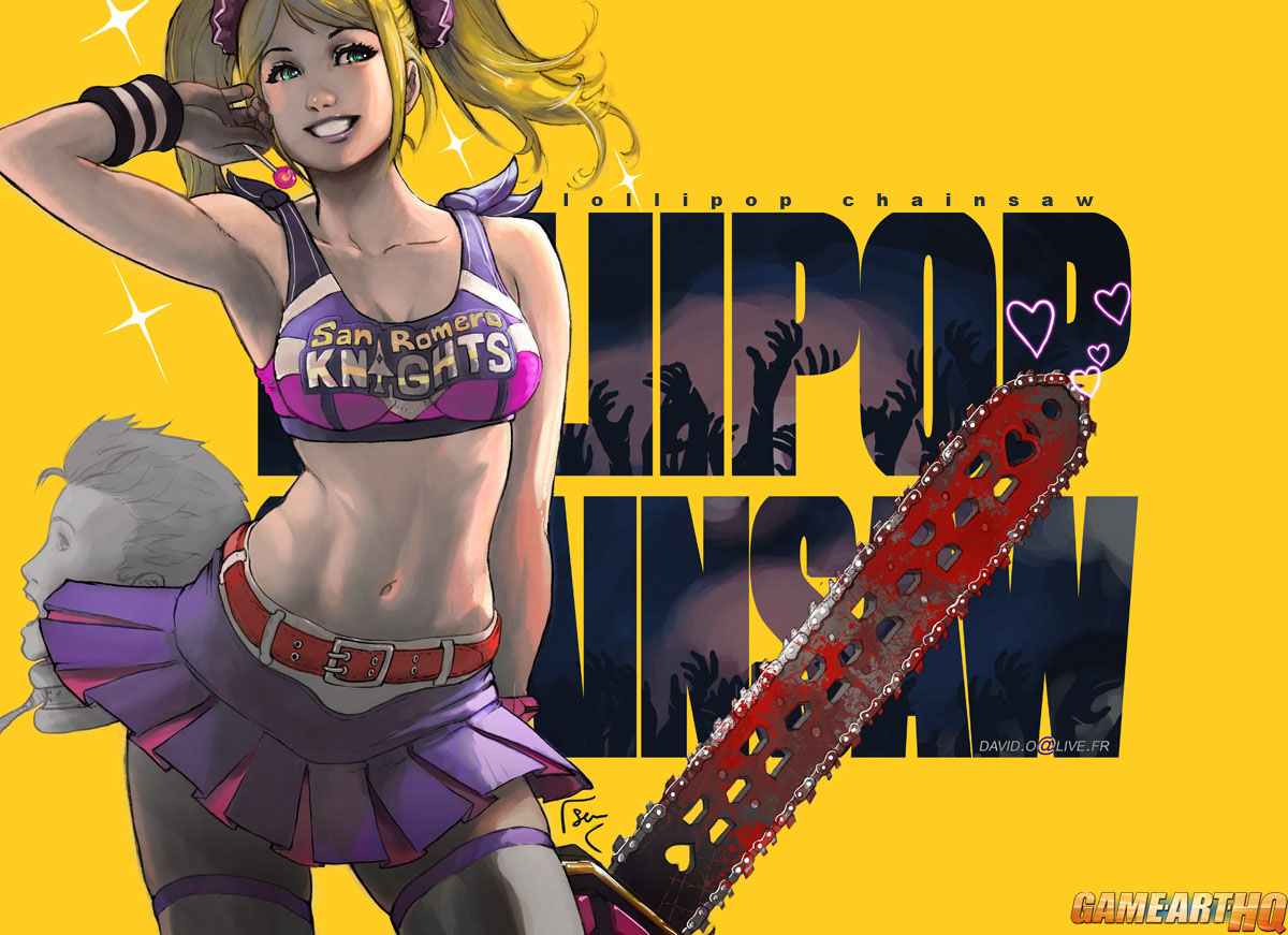 Juliet From Lollipop Chainsaw costume masturbation