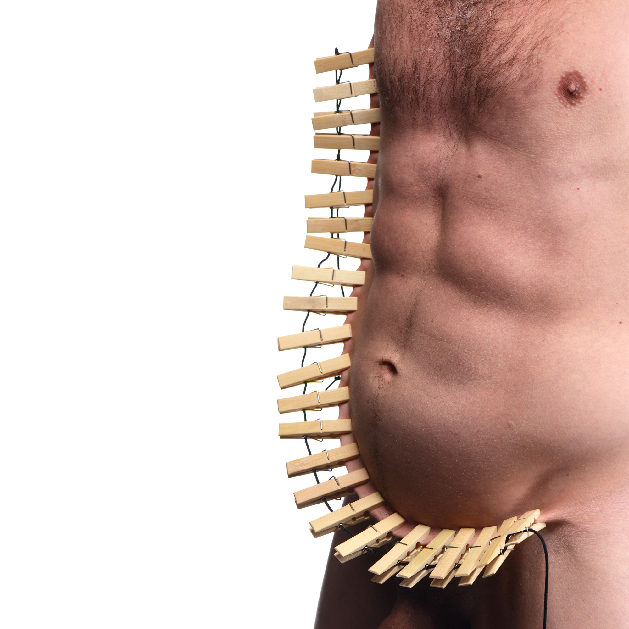 clothespins on nipples