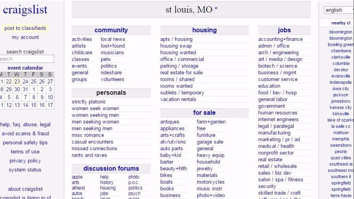 Best of Craigslist stl mo jobs