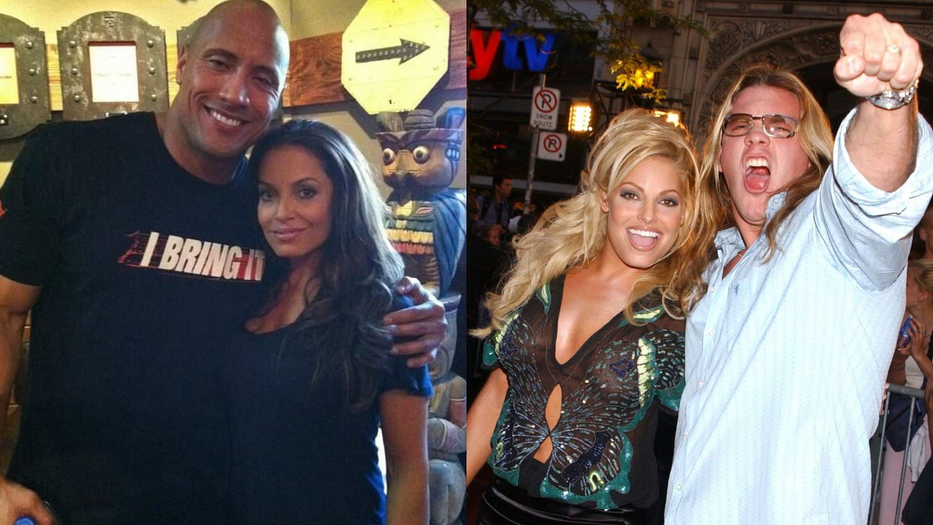 ally net add photo the rock trish stratus