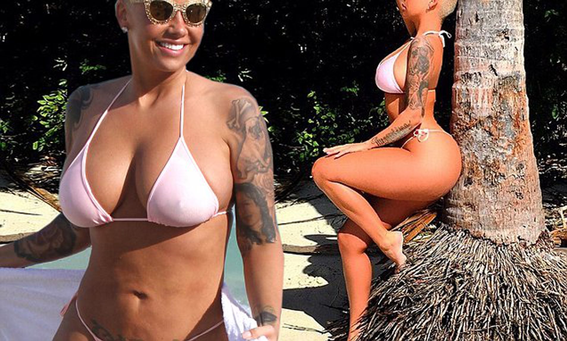 Best of Amber rose hairy bush