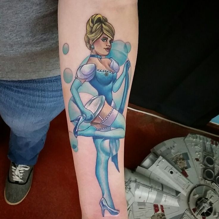 aimee fleck recommends cinderella pin up tattoo pic
