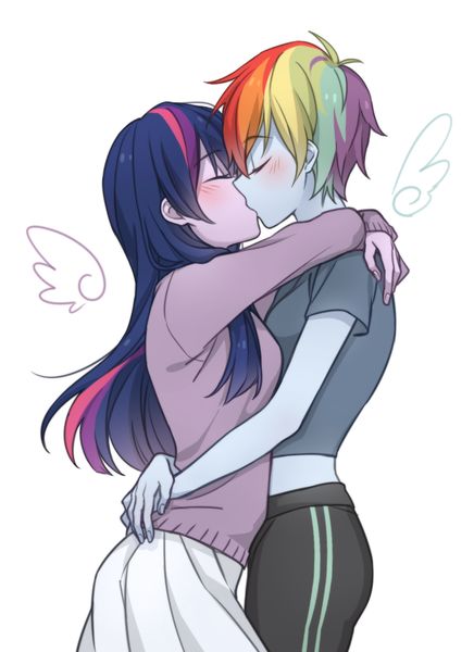 carys harper add rainbow dash kiss twilight photo