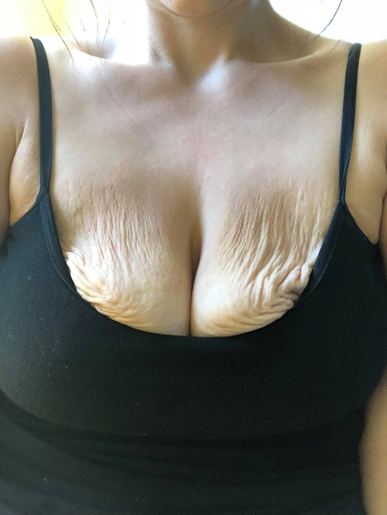 mature saggy empty tits