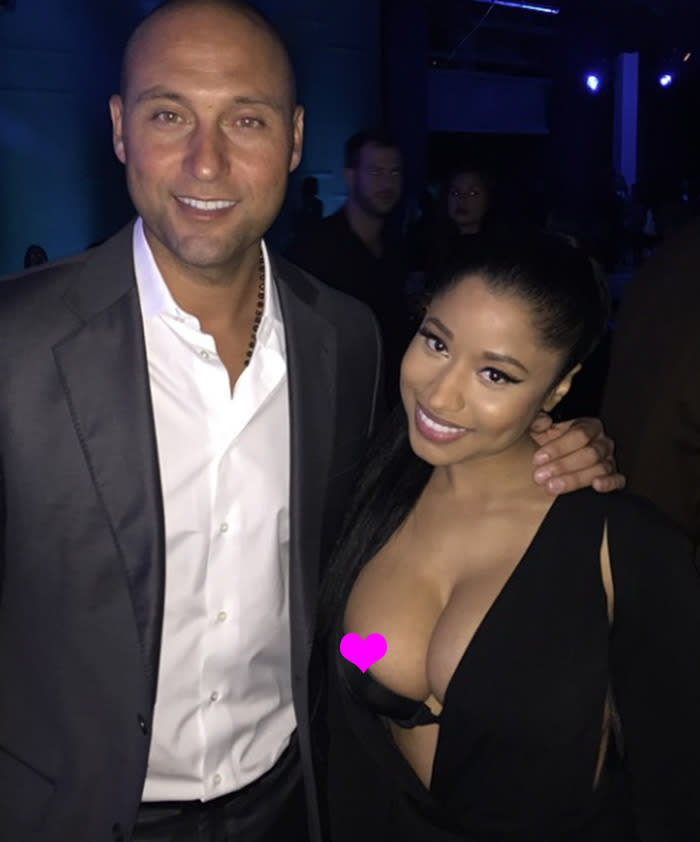 devin belluomini recommends nicki minaj nipple instagram pic