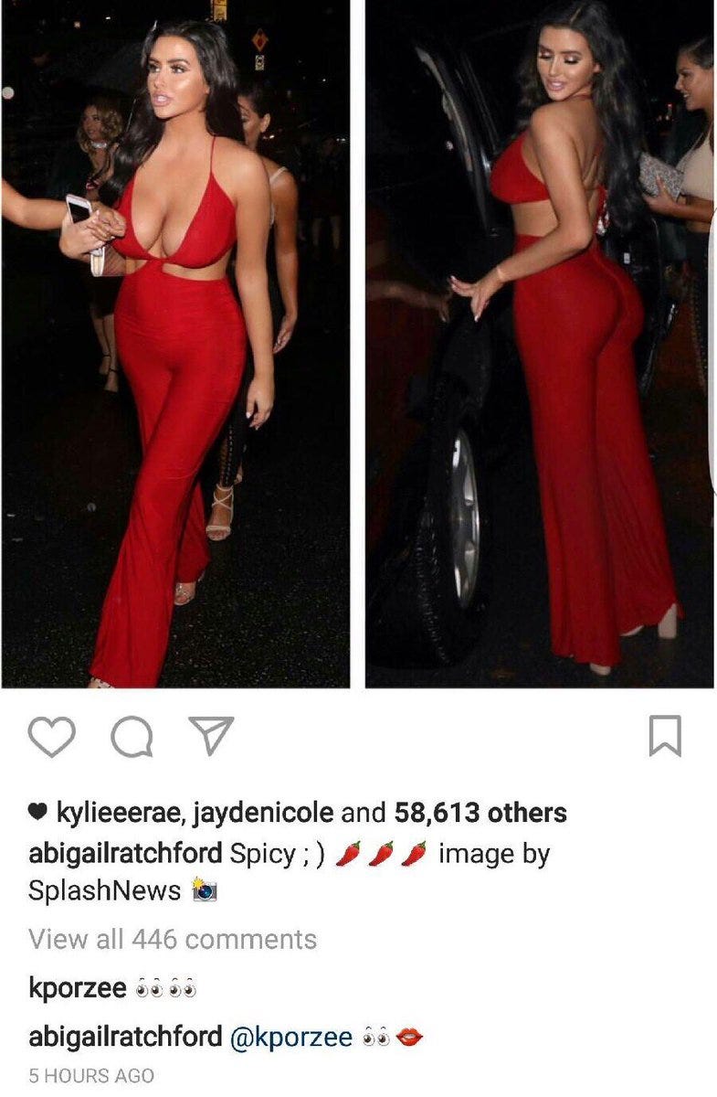 catriona dalton recommends abigail ratchford instagram video pic