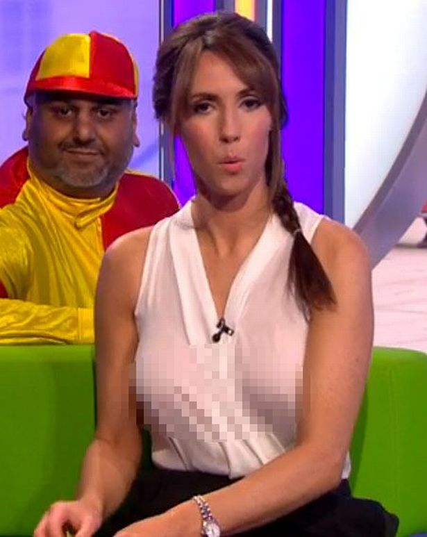 angie gabat recommends Nipples On Live Tv