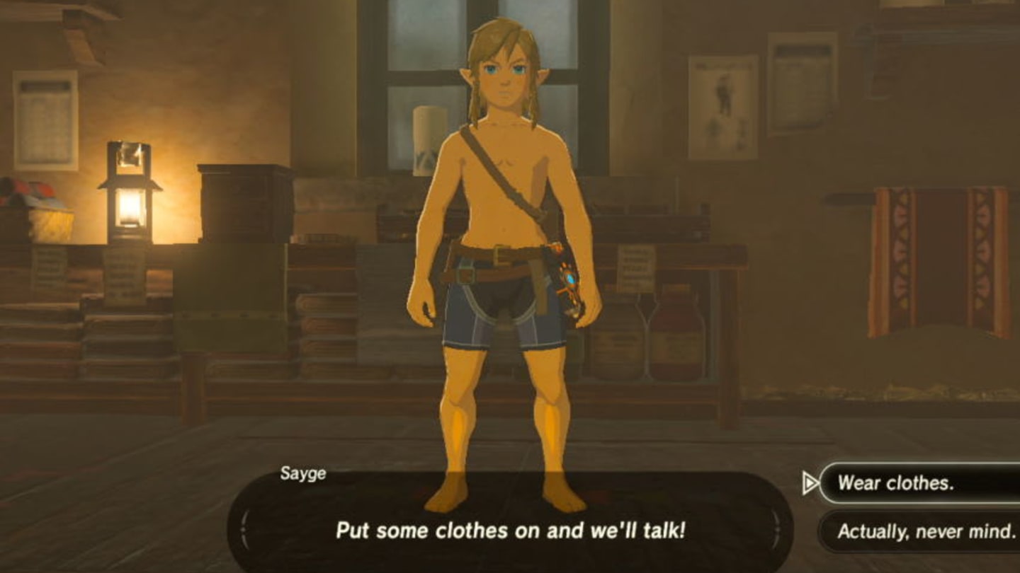 ahmad almaliki recommends Breath Of The Wild Link Nude