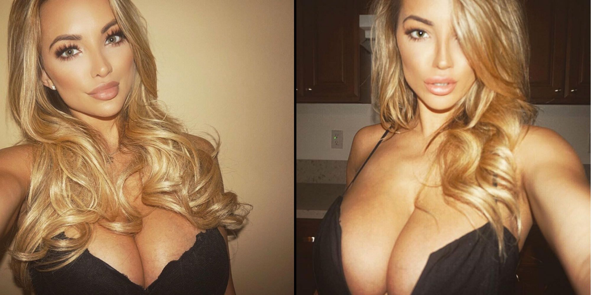 cody biando recommends lindsey pelas boob size pic