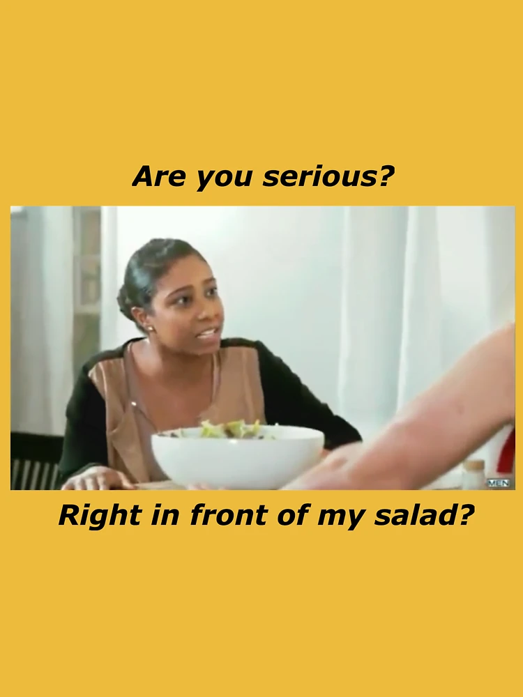 carol holst recommends Right In Fromt Of My Salad