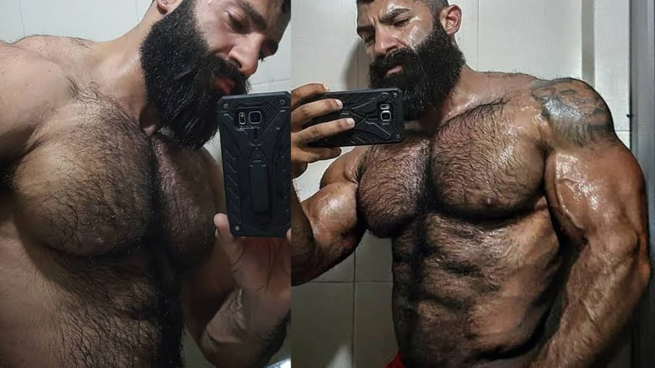 Best of Hairy muscle men videos