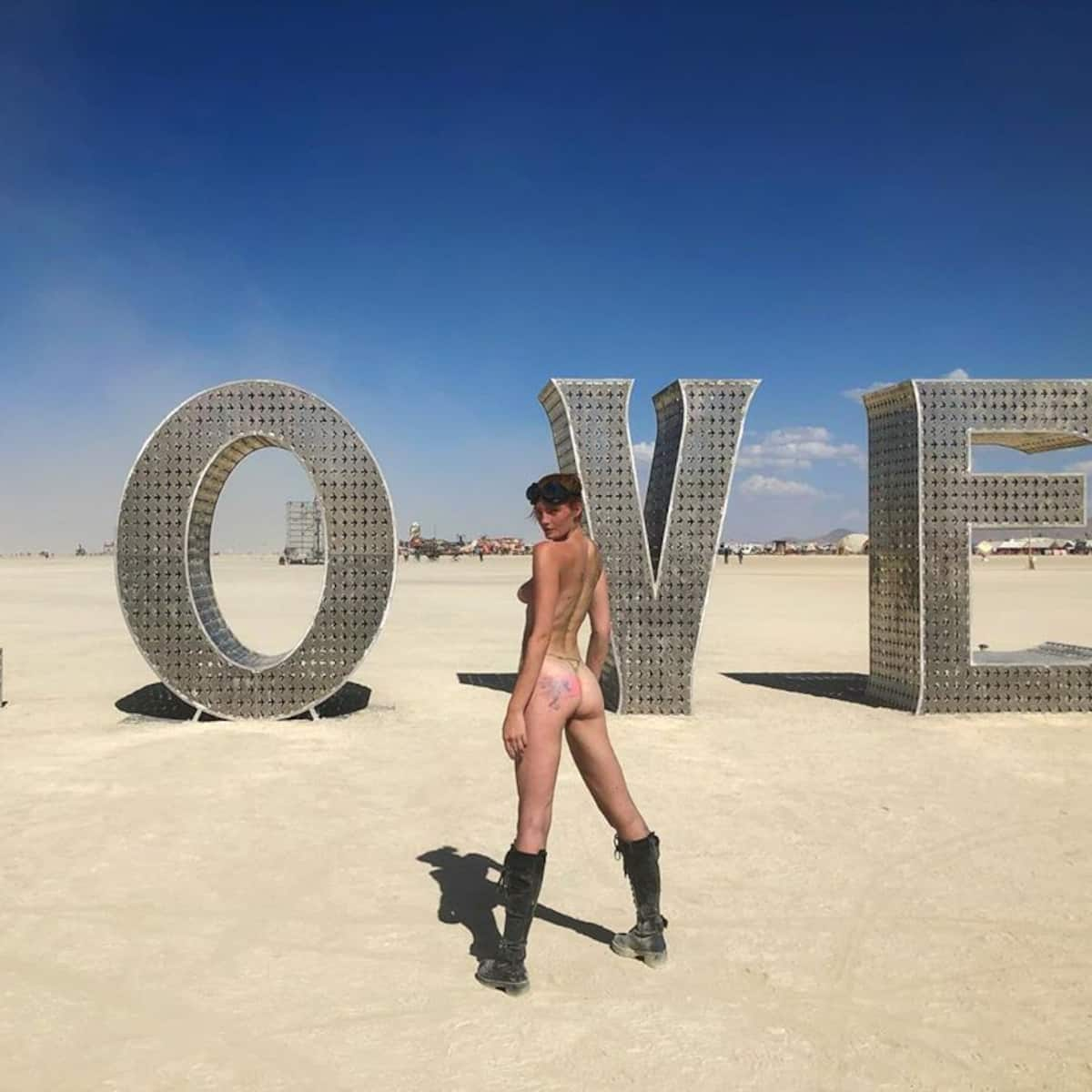 burning man festival nudes