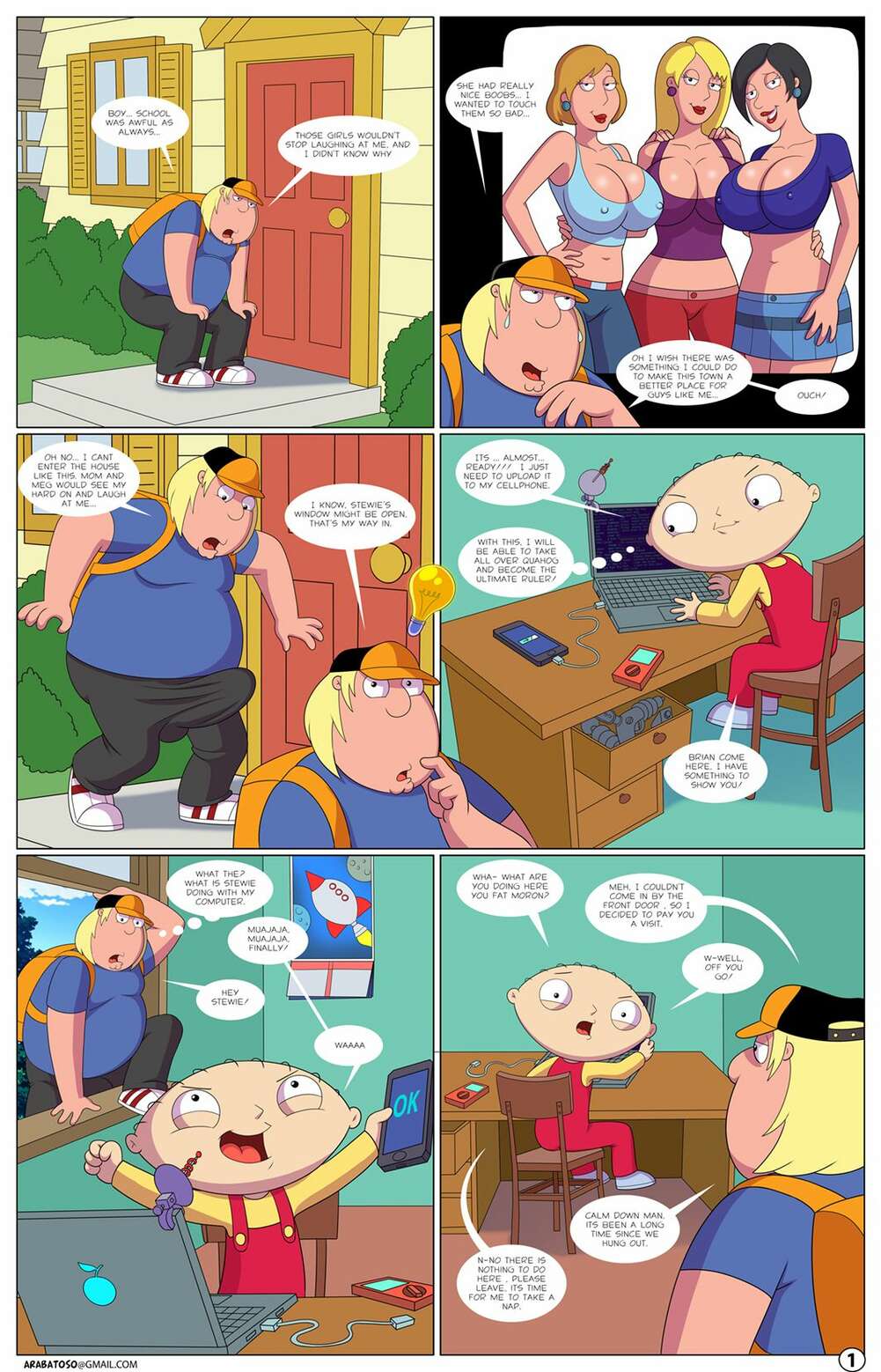 family guy full porn comics