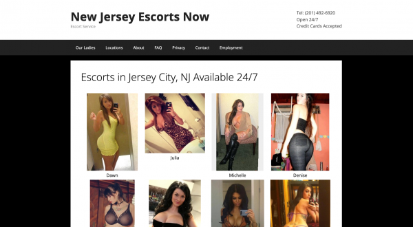 south jersey backpage escorts