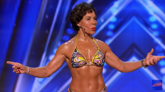 Best of 70 year old lady bodybuilder