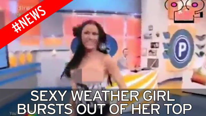 alisha dhawan recommends Hot Weather Girl Flashes Boobs On Live Television