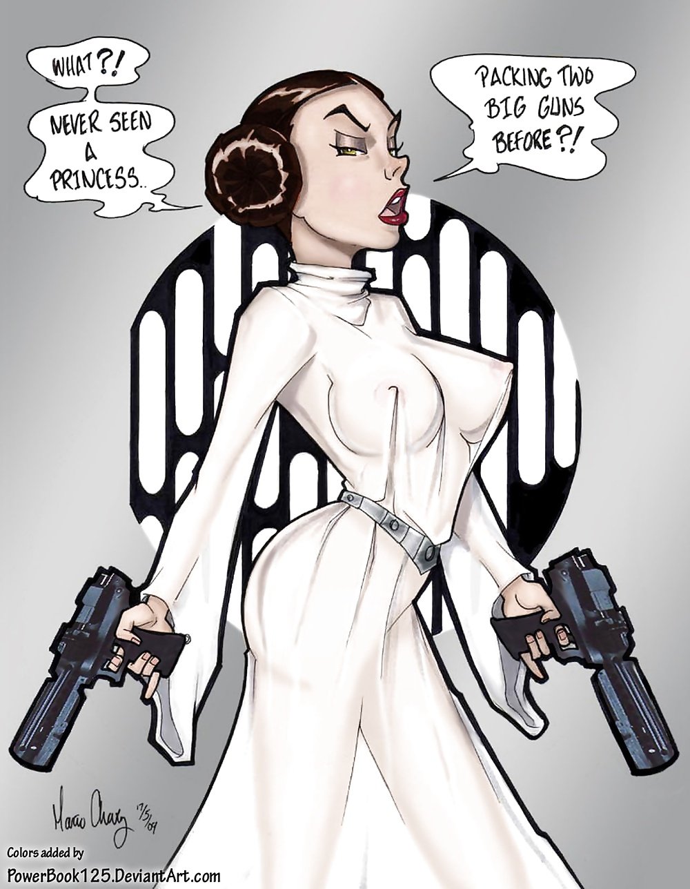 princess leia nude