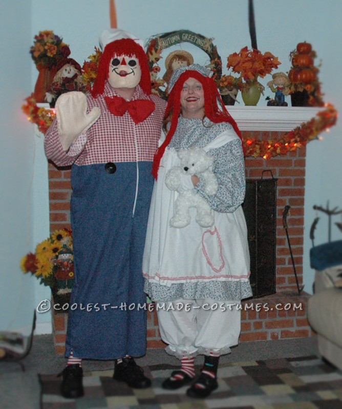 Best of Raggedy ann homemade costume