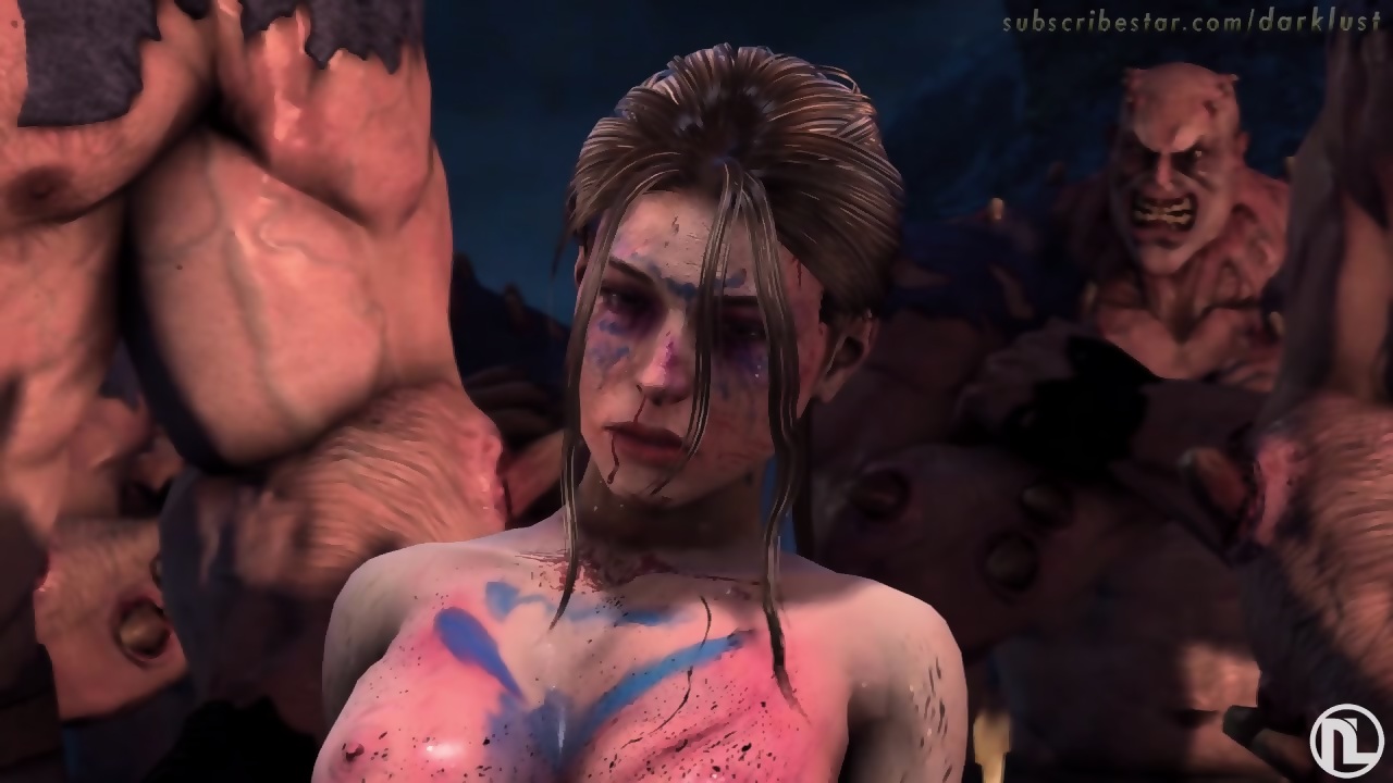 Best of Lara croft monster sex