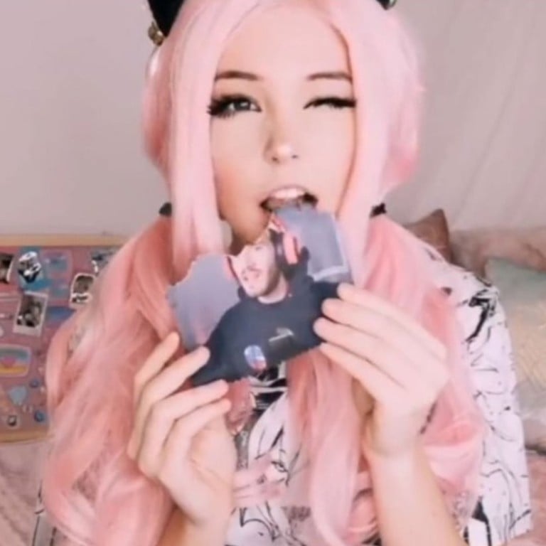 christopher w thompson recommends belle delphine ahegao pic
