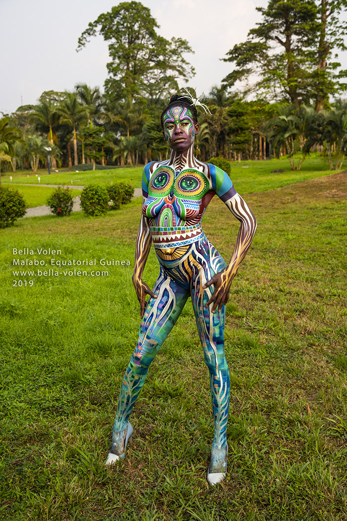 Best of Female body painting festival