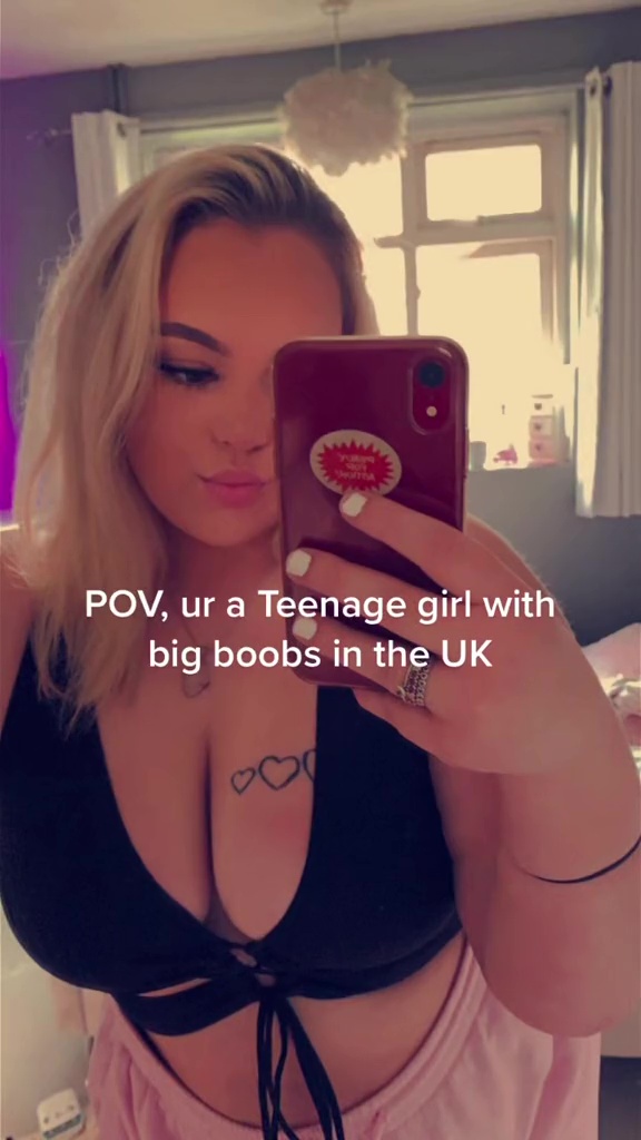 Best of Blonde teen huge boobs