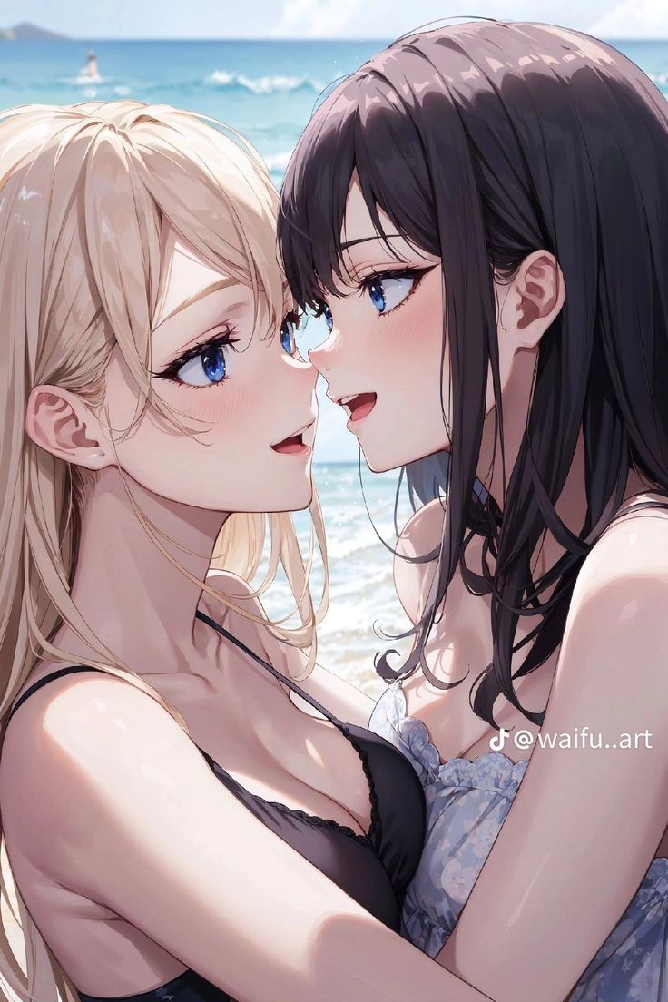 Sexy Anime Girls Yuri and gloryholes