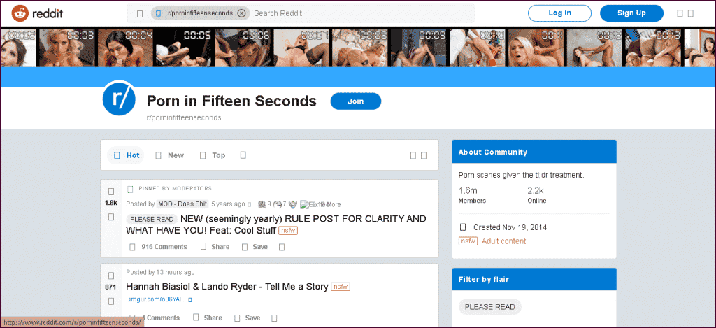 Reddit Porn 15 Seconds auto filme