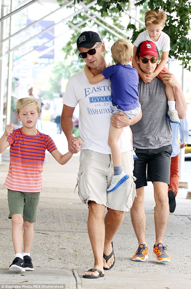 Best of Matt bomer family pics