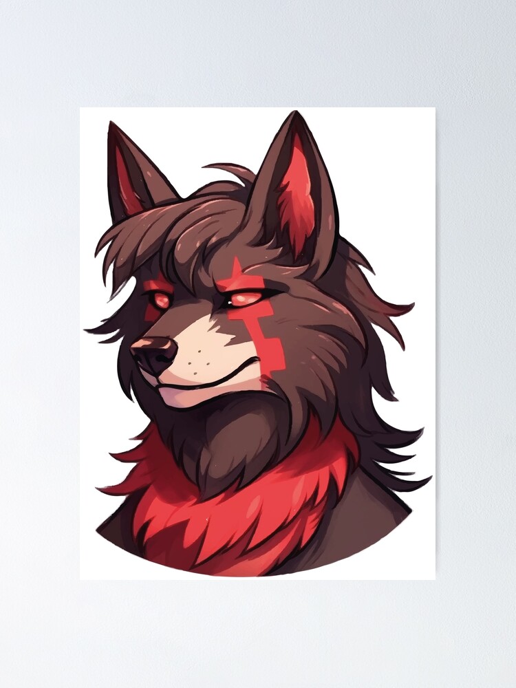 candy mcgee recommends red and black furry wolf pic