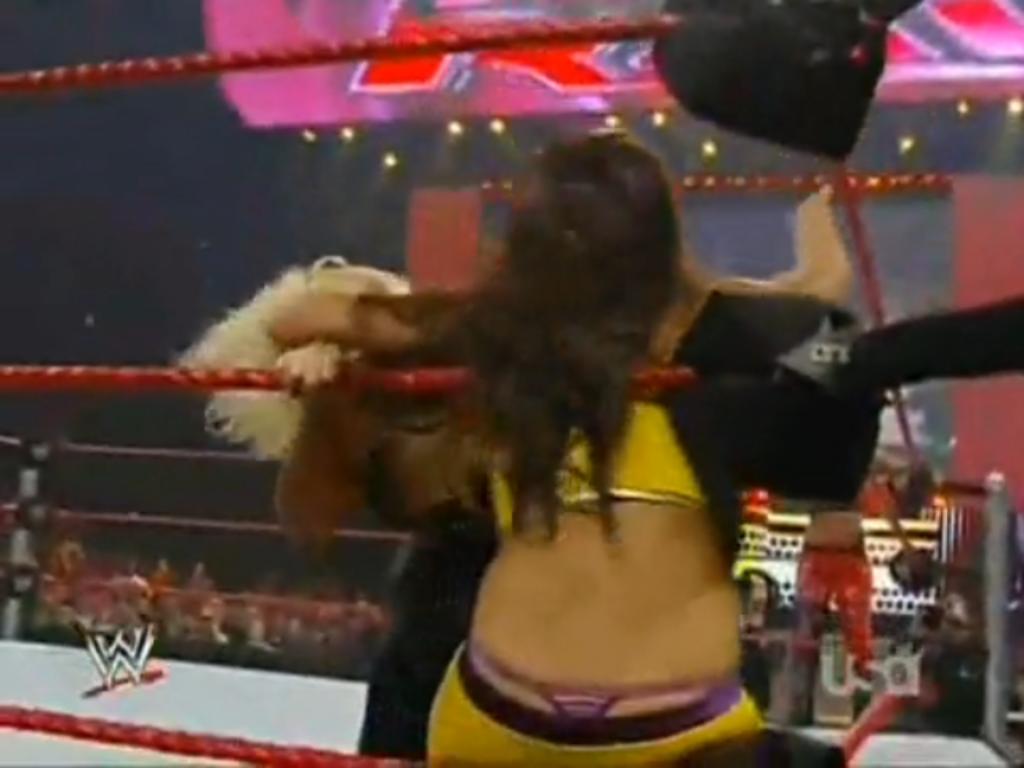 Best of Mickie james thong slip