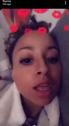 teana trump snapchat