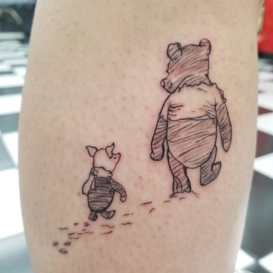 bwenas lang recommends classic winnie the pooh tattoo pic